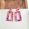 Avery Earrings in Paradise Pink