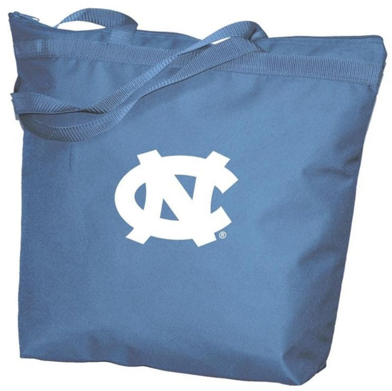 UNC Large Zipper Tote