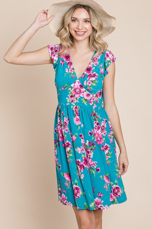 Spring Has Sprung Floral Sundress