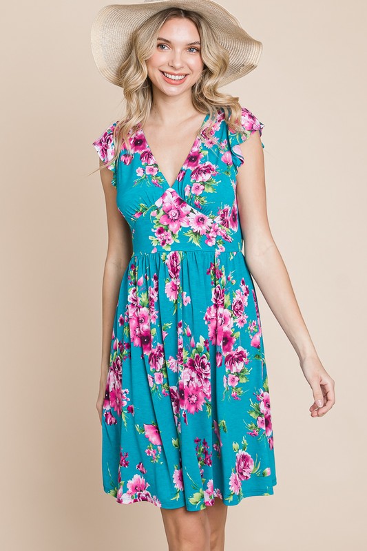 Spring Has Sprung Floral Sundress