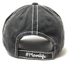 #momlife Baseball Cap in Grey