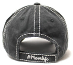 #momlife Baseball Cap in Grey