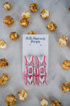 Red & White Baseball Mom Letter Dangles