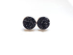 Druzy Stud Earrings - Mystery